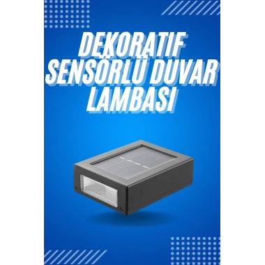 Solar Güneş Enerjili Çift Taraflı Duvar Lambası Çift Taraflı Duvar Lamba Güneş Enerjili