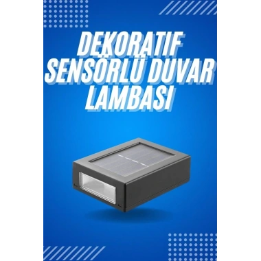 Solar Güneş Enerjili Çift Taraflı Duvar Lambası Çift Taraflı Duvar Lamba Güneş Enerjili