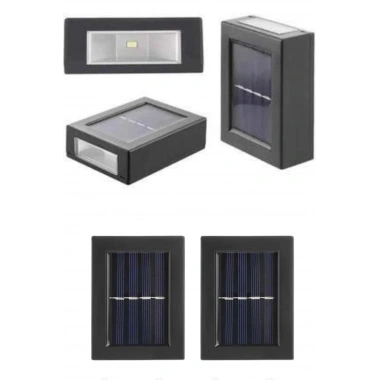Solar Güneş Enerjili Çift Taraflı Duvar Lambası Çift Taraflı Duvar Lamba Güneş Enerjili