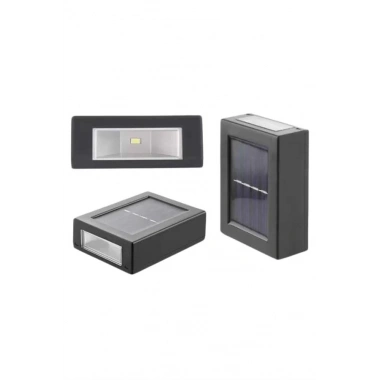 Solar Lamba Dekoratif Aplik Su Geçirmez Led Işıklı Duvar Lambası