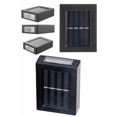 Solar Lamba Dekoratif Aplik Su Geçirmez Led Işıklı Duvar Lambası