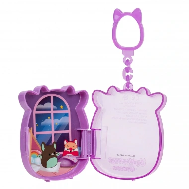 Squish-a-longs 3 Figür + Yüzük Çantalı Sürpriz Paket Seri 1