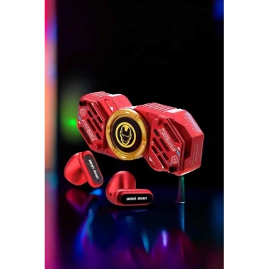 Stres Çarklı Bluetooth Kulaklık Kablosuz Kırmızı Yüksek Ses Kaliteli