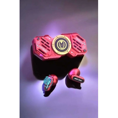 Stres Çarklı Bluetooth Kulaklık Kablosuz Kırmızı Yüksek Ses Kaliteli