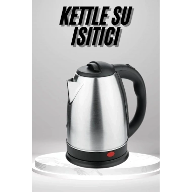 Su Isıtıcı 220 - 240 V Paslanmaz Çelik Kettle Uzun Ömürlü 2000 Watt