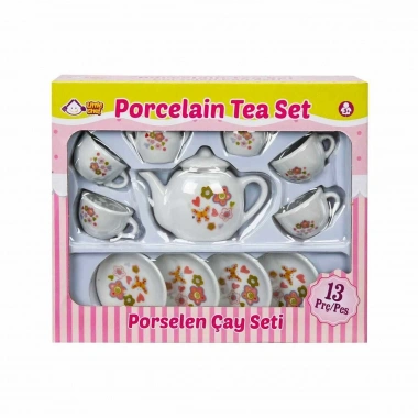 Sunman Porselen Çay Takımı 13 Parça - Stokta Olan Model Gönderilir