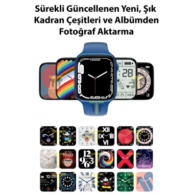 T700s Akıllı Saat Ios&android Destekli Arama Özellikli Sensörlü Smart Watch