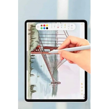 Tablet Kalemi iOS Android Windows Uyumlu Yedek Uçlu Universal Çizim Kalemi
