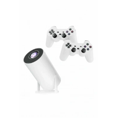 Taşınabilir Android Projeksiyon Ayaklı Çift Kollu 4K Çözünürlüklü Sinema Projeksiyonu