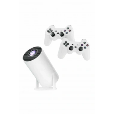 Taşınabilir Android Projeksiyon Ayaklı Çift Kollu 4K Çözünürlüklü Sinema Projeksiyonu