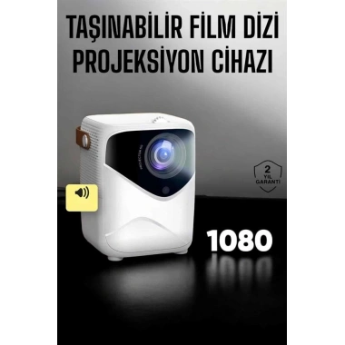 Taşınabilir Android Projeksiyon Wifi Destekli 4K Multimedia Tabanlı Ev Ve Ofis Tipi