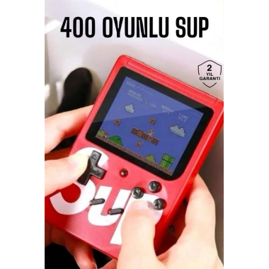 Taşınabilir El Atarisi SUP 400 Oyunlu Mini Oyun Konsolu