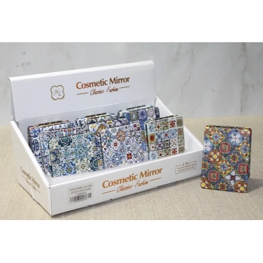 Taşlı El Aynası Dikdörtgen İnce Model 3