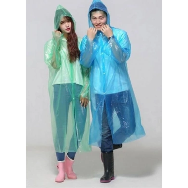 Tek Kullanımlık Çıtçıtlı Yağmurluk (5468)