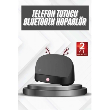 Telefon Tutucu Bluetooth Hoparlör Geyikli Renkli Uzun Ömürlü