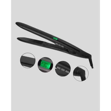 Titanyum Kaplamalı Saç Düzleştirici – Nem Koruma Sensörü