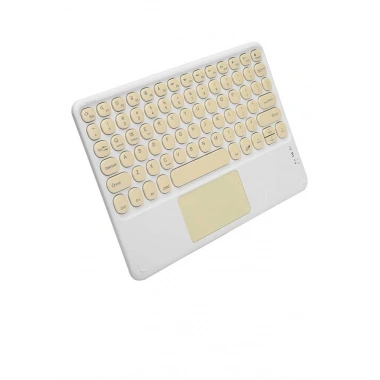 Touchpad Uyumlu Bluetooth Klavye Slim Kablosuz Wifi Q Klavye