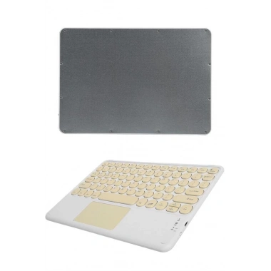 Touchpad Uyumlu Bluetooth Klavye Slim Kablosuz Wifi Q Klavye