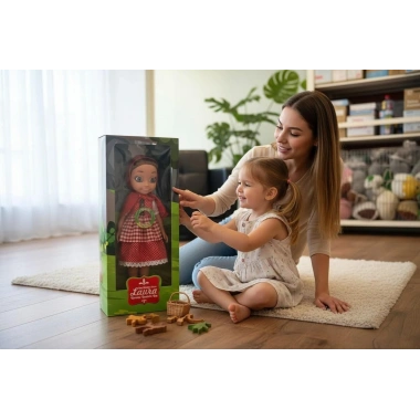 TOYX038 LAURA KIRMIZI BAŞLIKLI KIZ- RBN