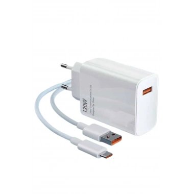 Turbo Hızlı Şarj Destekli 120W USB-C Şarj Seti