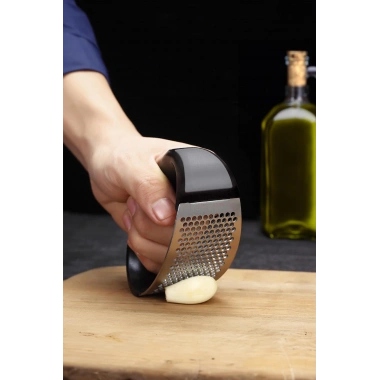 Tutma Kollu Paslanmaz Çelik Sarımsak Ezici Doğrayıcı