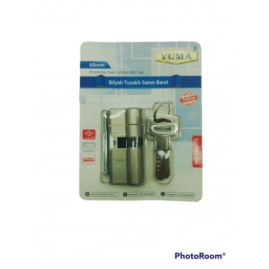 TUZAKLI BİLYALI BEYAZ BAREL (5468)