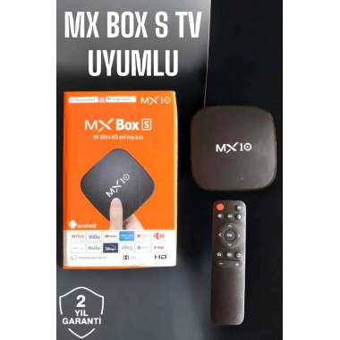 TV Box Android Uyumlu 4 Çekirdekli WİFİ Bağlantılı 4K