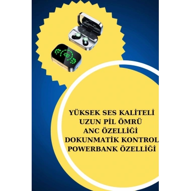 TWS Bluetooth Kulaklık ve Akıllı Saat Uyku Takibi Nabız Ölçer Uzun Pil Ömrü