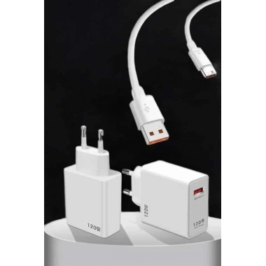 Type-C 120W Şarj Aleti Hızlı Şarj Turbo