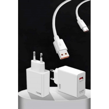 Type-C 120W Şarj Aleti Hızlı Şarj Turbo