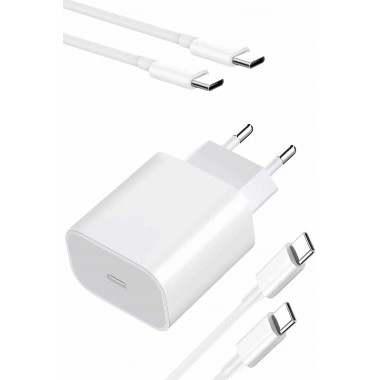 Type-C Hızlı Şarj Özellikli Cihazı USB-C Kablo Dahil