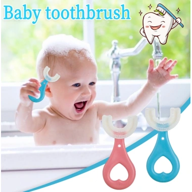 U Tipi Bebek Ağız Bakım ve Diş Fırçası (5468)