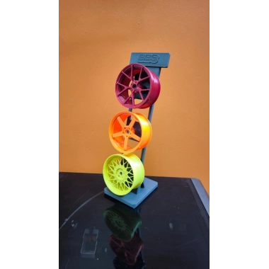 Üçlü Jant Dekoratif Aksesuar Renkli Modern Salon Dekoru