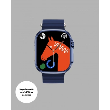 Ultra Akıllı Saat 420x480 IPS Ekran Kalp Atış