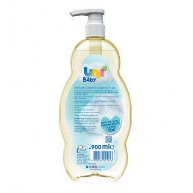 Uni Baby Bebek Saç Ve Vücut Şampuanı 900 ml
