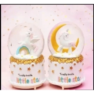 Unicorn Kar Küresi Orta Boy