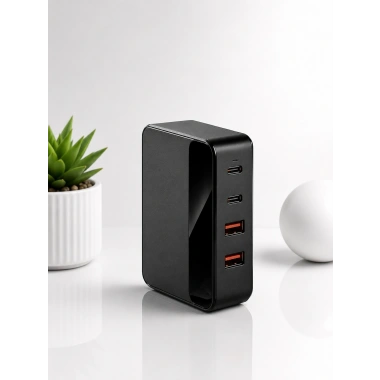 USB-A ve USB-C Girişli Çoklu Şarj Cihazı