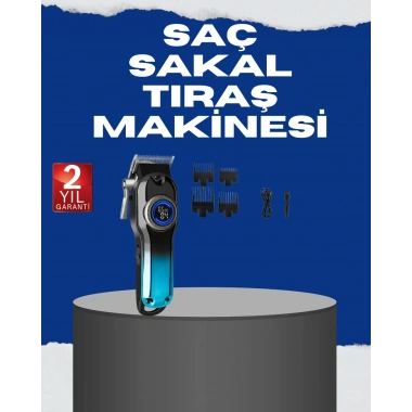 USB Type-C Şarjlı Kablosuz/Kablolu Erkek Tıraş Makinesi
