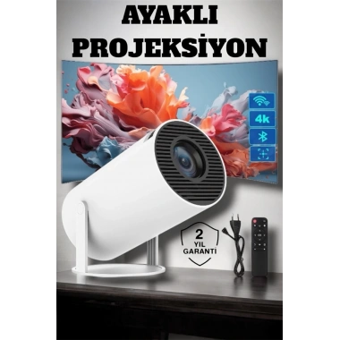 USB ve Kablosuz Bağlantı Özellikli 5000 Saat Ampul Ömürlü Projeksiyon