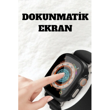 Uyku ve Nabız Takipli, Wireless Şarjlı Akıllı Saat Android ve iOS Uyumlu