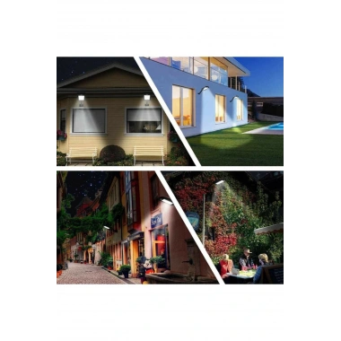 Uzaktan Kumandalı 160 Led Solar Bahçe Lambası