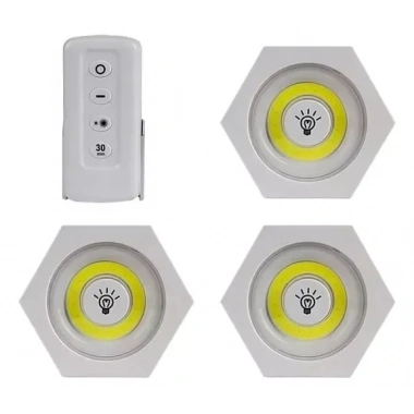 Uzaktan Kumandalı Led Işık Altı Gen [3'lü Set] (5468)