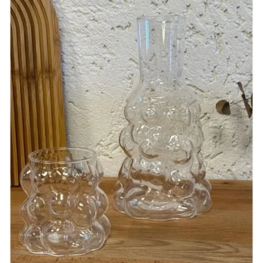 Üzüm Desenli Başucu Sürahisi