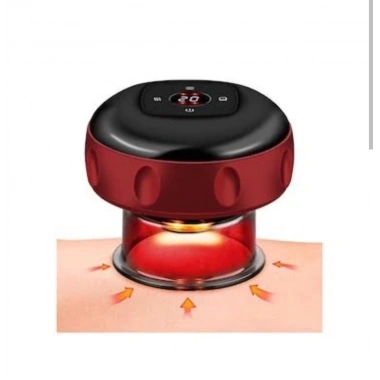 Vakumlu Hacamat Kupası, Şarjlı Kupa Çekme Hacamat Led Işıklı Masaj Ve Selülit Kupası