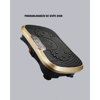 Vücut Şekillendirmeye Yardımcı Titreşimli Spor Platformu