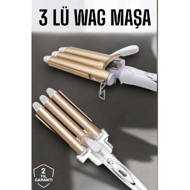Wag Maşa Yüksek Isı Ayarlı Su Dalga Maşası