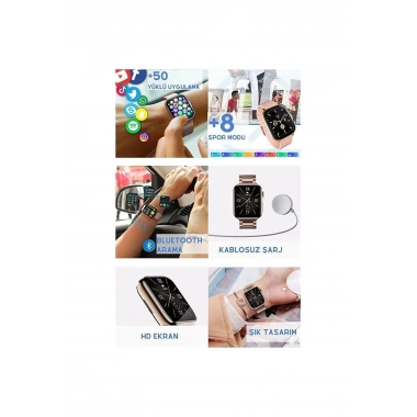 WATCH G9 Plus MİNİ Gelişmiş Akıllı Saat Ultra Smart Watch