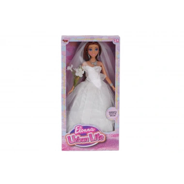 WG-661048 KUTULU 29CM GELİNLİKLİ BEBEK