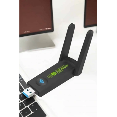 Wifi Adaptör Çift Bantlı Kablosuz Wifi Adaptörü