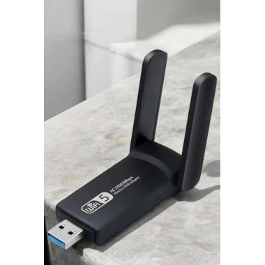 Wifi Adaptör Çift Bantlı Kablosuz Wifi Adaptörü